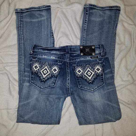 Miss Me Denim - 🍑Miss Me Boot Cut Diamond Rhinestone Jeans🍑